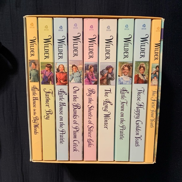 Laura Ingalls Wilder Other - NEW vintage The Little House Collection 9-book boxed set